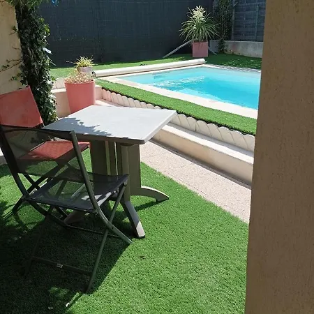 Mimilou Mont St Loup Piscine Privee Appartement Agde Buitenkant foto