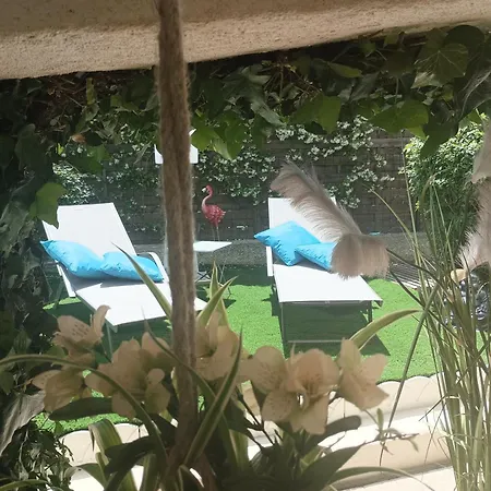 Mimilou Mont St Loup Piscine Privee Appartement Agde Kamer foto